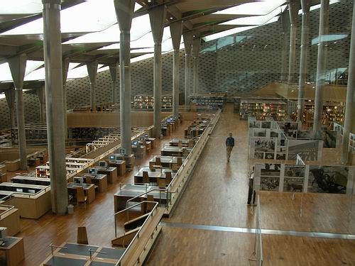 Biblioteca De Alexandria. Biblioteca de Alejandría