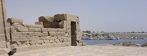 capilla inacabada Ptolemaica del reinado de Ptolomeo IX
