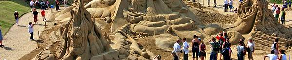 Museumsinsel - Sandstation: El encanto de las esculturas de arena