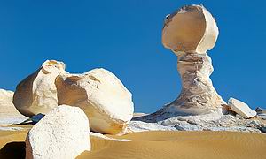 El Desierto Blanco. Oasis de Farafra.