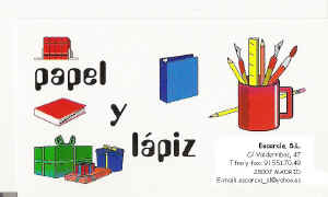 Librería-Papelería "Papel y Lápiz"