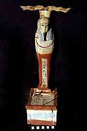The statuette of god Ptah-Sokar