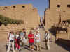 Viaje a Egipto ASADE SS 2004. Entrada al Gran Templo de Amon en Karnak.
