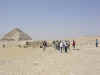 Viaje a Egipto ASADE SS 2004. Templo del Valle de la Pirmide Encorvada de Esnefru en Dashur.
