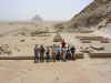 Viaje a Egipto ASADE SS 2004. Templo alto de la Pirmide Roja en Dashur.