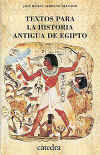 Textos para la historia antigua de Egipto