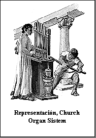 Cuadro de texto:  
Representación, Church Organ Sistem
