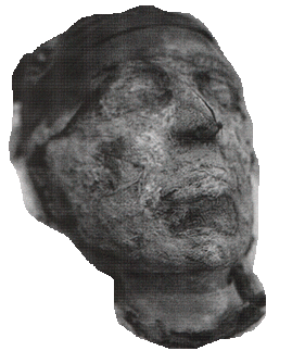 Cabeza de la momia de Dyehutynajt
