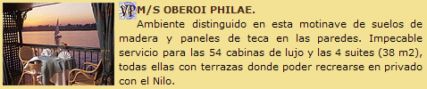 Ver m�s informaci�n sobre Oberoi Philae