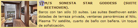Ver m�s informaci�n sobre Sonesta Star Goddess (Suite Beethoven)